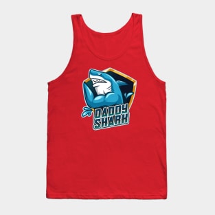 Daddy Shark Tank Top